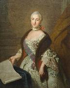 Ivan Argunov Portrait of Grand Duchess Catherine Alexeyevna oil